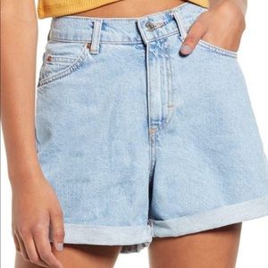 Topshop Moto Mom shorts